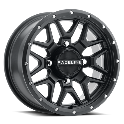 RACELINE KRANK WHEEL 14X7 4/156 6+1 (+38MM) BLACK
