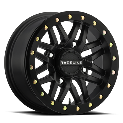 Raceline A91B Black Ryno Beadlock UTV Wheel