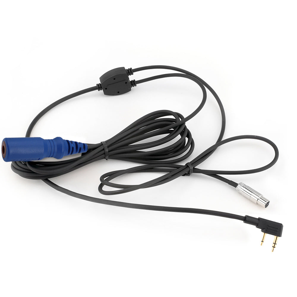 Rugged Radios RUGGED Wired XL Single Seat Car Harness with Pre-Wired 2-Pin Rugged Ha