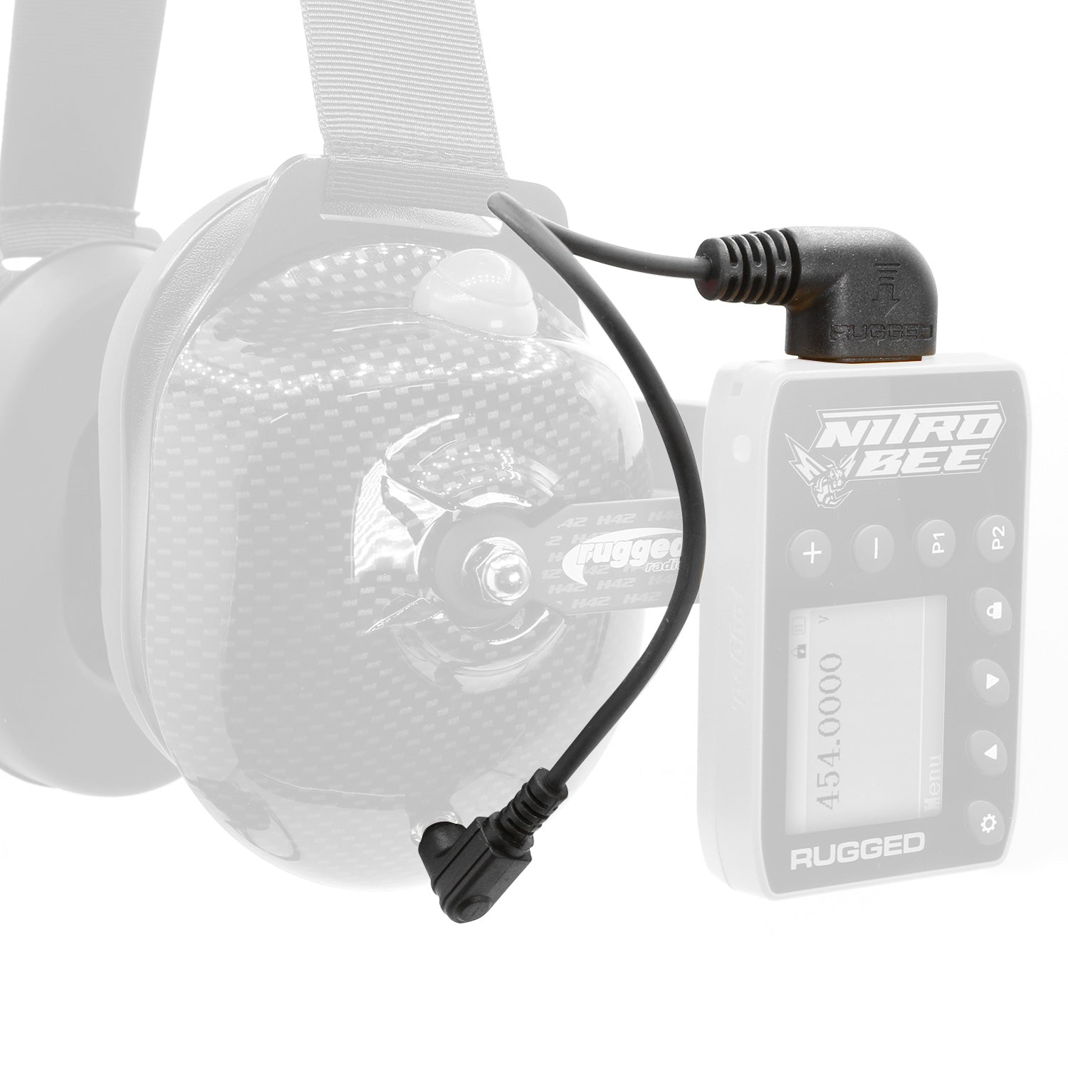 Rugged Radios Rugged Radios Headset to Scanner (Nitro Bee Xtreme) Straight Cord