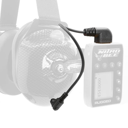 Rugged Radios Rugged Radios Headset to Scanner (Nitro Bee Xtreme) Straight Cord