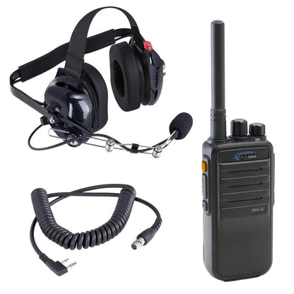 Rugged Radios Rugged Radios Crew Chief - H42 Spotter Headset and Rugged Handheld Rad