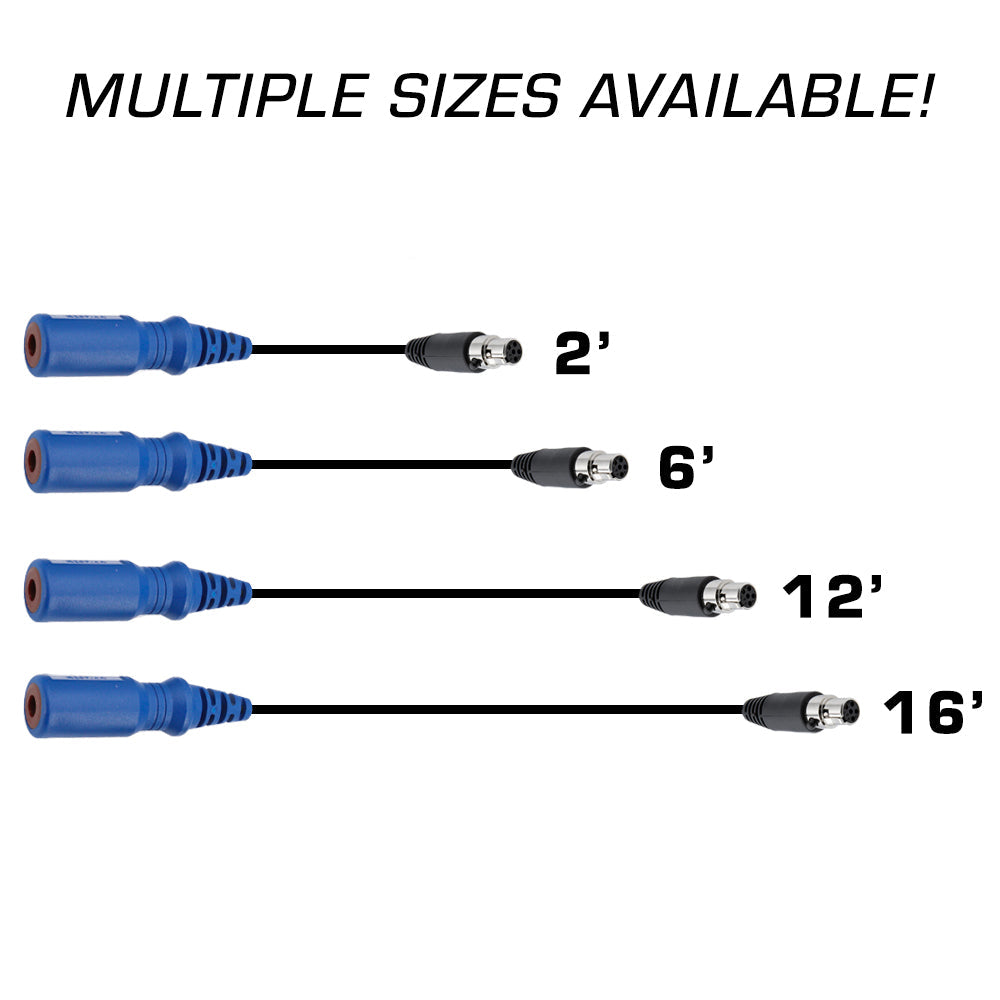 Rugged Radios Rugged Radios OFFROAD Straight Cable to Intercom (Select Length)