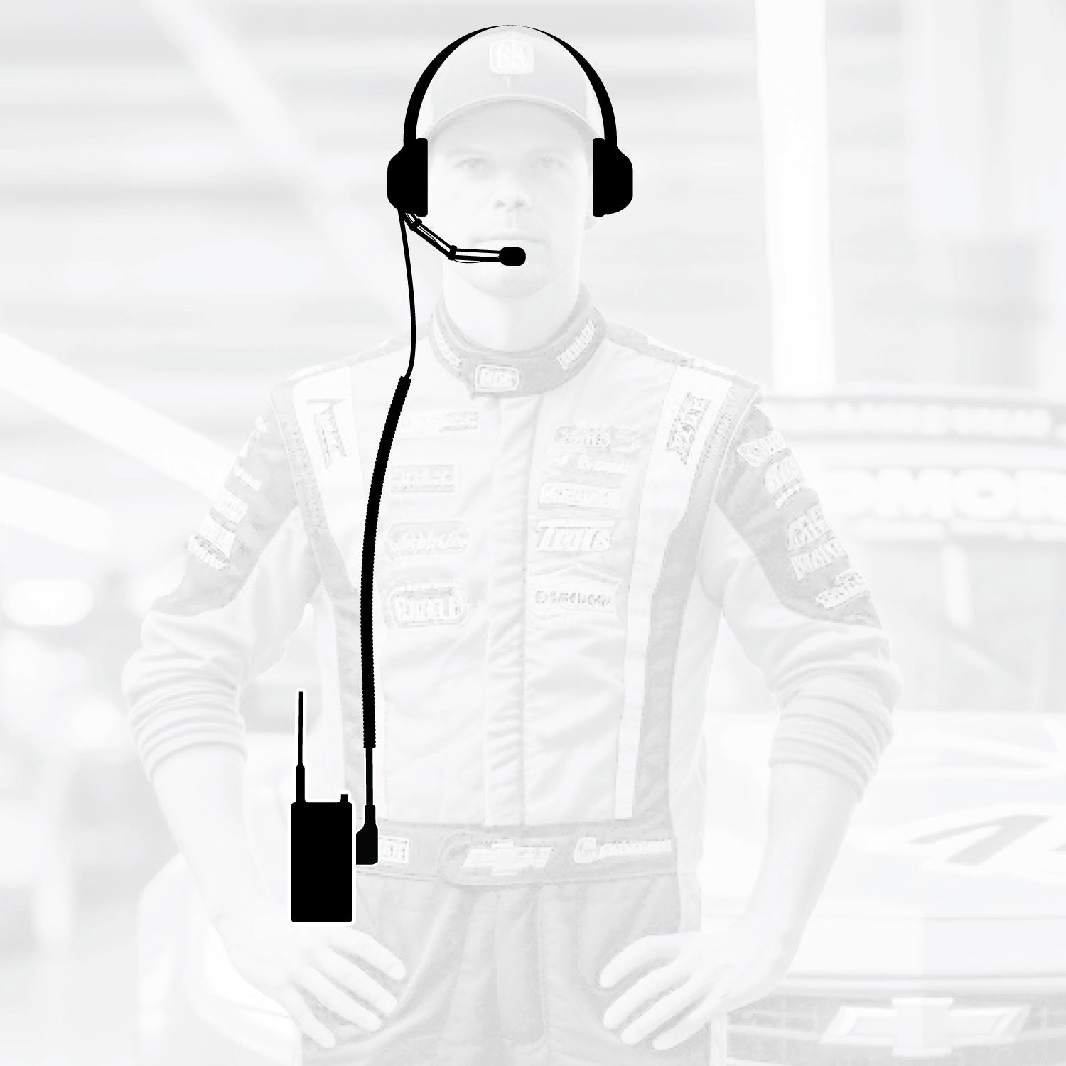 Rugged Radios Rugged Radios Crew Chief - H42 Spotter Headset and Rugged Handheld Rad