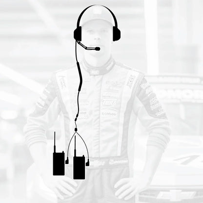 Rugged Radios Rugged Radios Crew Chief - H42 Spotter Headset and Rugged Handheld Rad