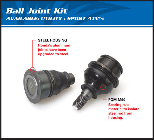 ALL BALLS RACING Polaris RZR, Ranger, General Ball Joint kit - AllBallsRacing — alternate view 3