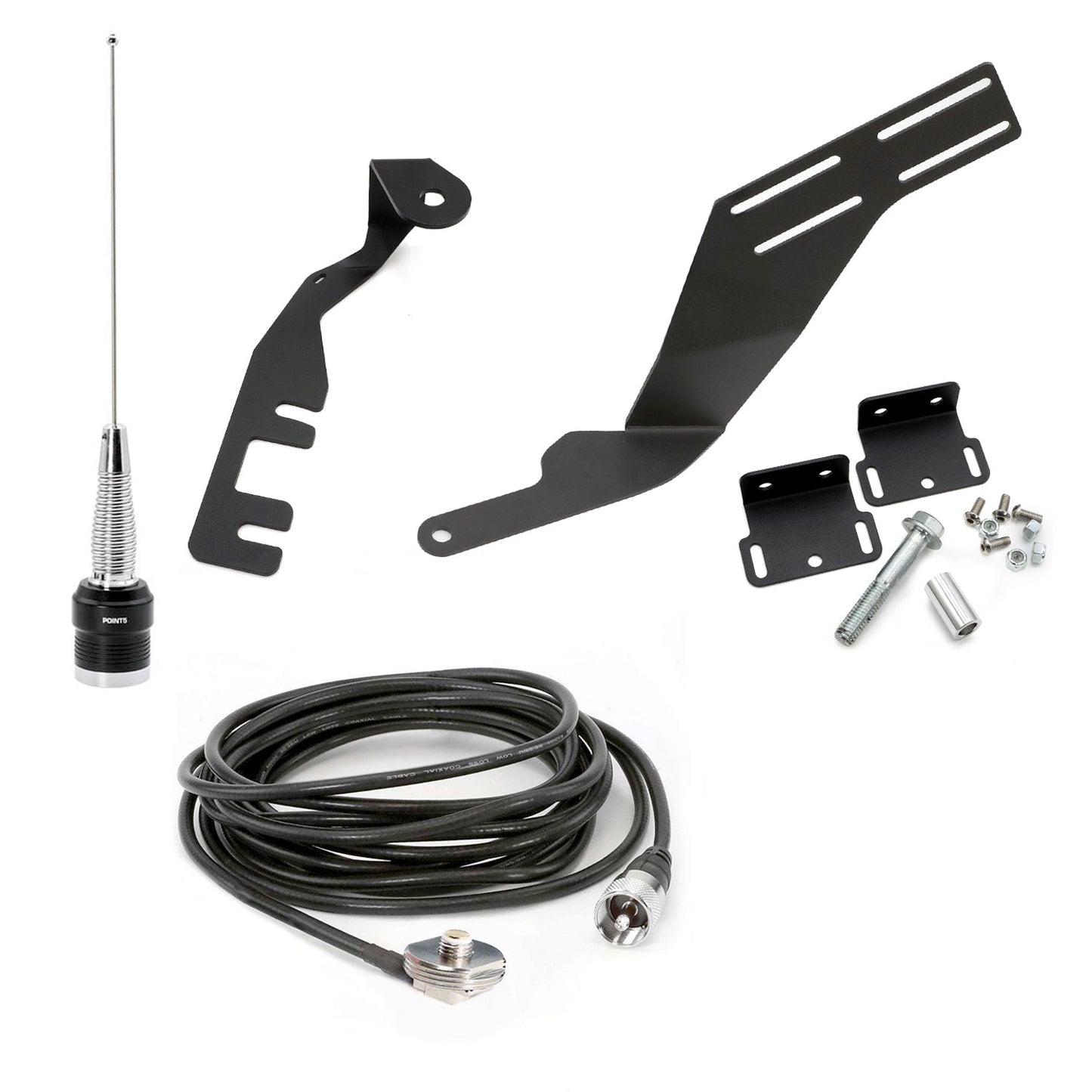 Rugged Radios Rugged Radios Ford Ranger Two-Way GMRS Mobile Radio Kit - 41 Watt