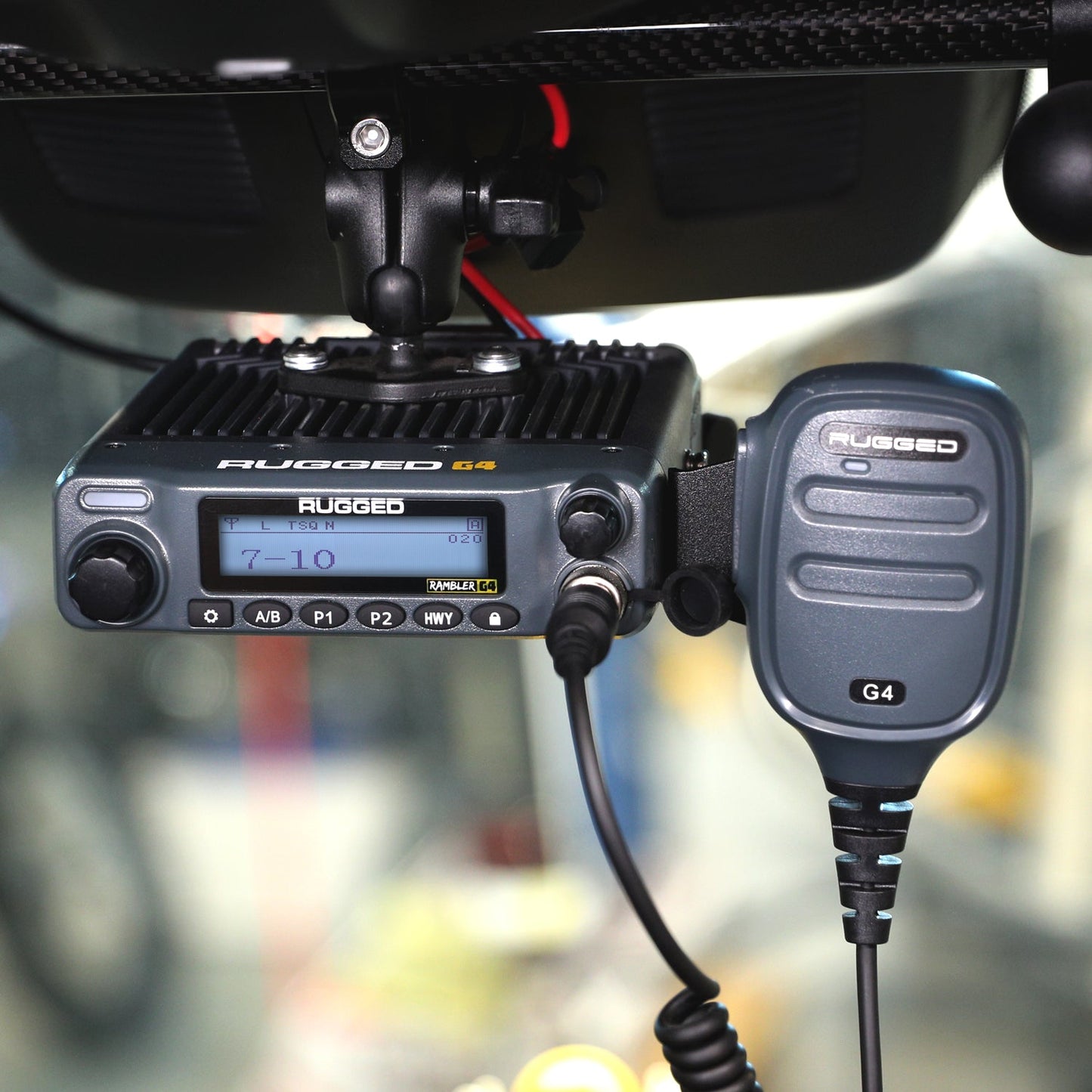 Rugged Radios Rugged Radios Mobile Radio Hand Mic Mount