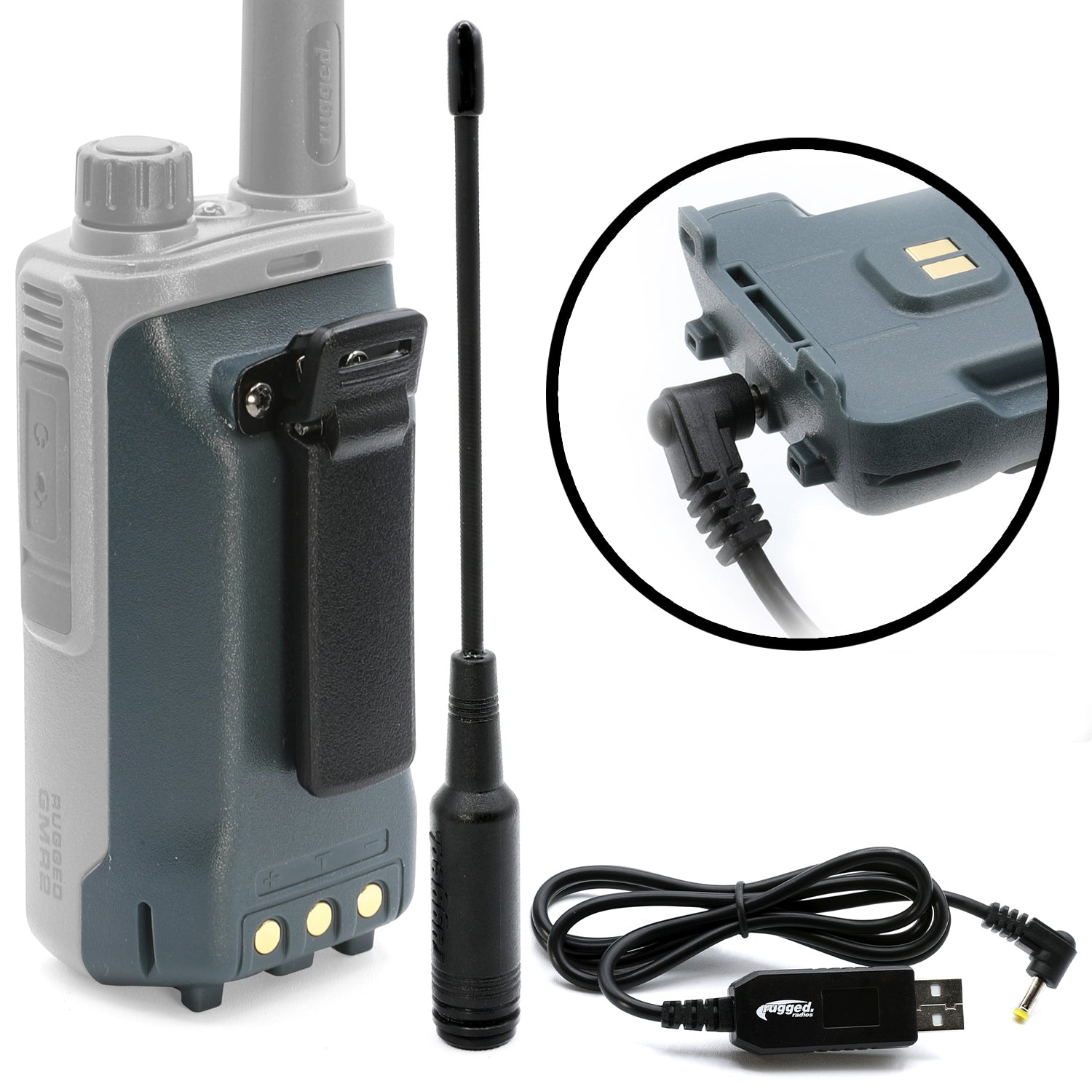 Rugged Radios Rugged Radios Long Range Bundle for GMR2 Handheld Radios