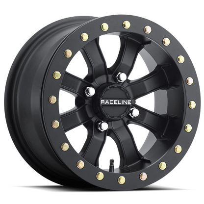 RACELINE MAMBA BDLK WHEEL 15X7 4/137 3.5+3.5 (0MM) BLACKOUT