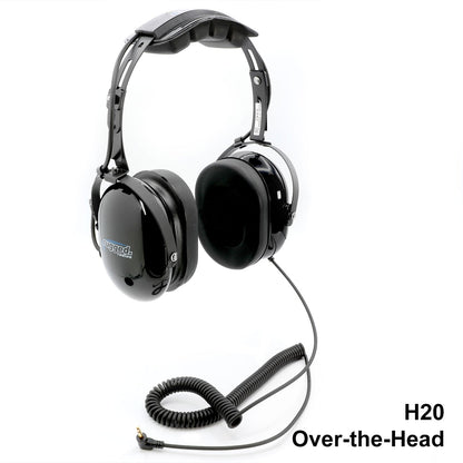 Rugged Radios Rugged Radios H20 Over-the-Head Listen-Only Headset - 3.5mm
