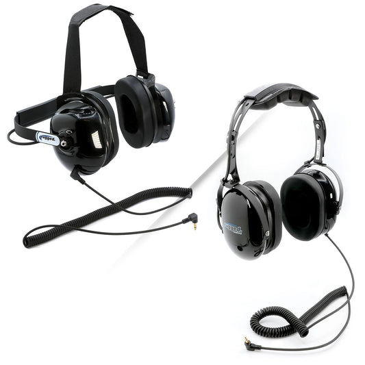 Rugged Radios Rugged Radios H40 Behind-the-Head Listen-Only Headset - 3.5mm