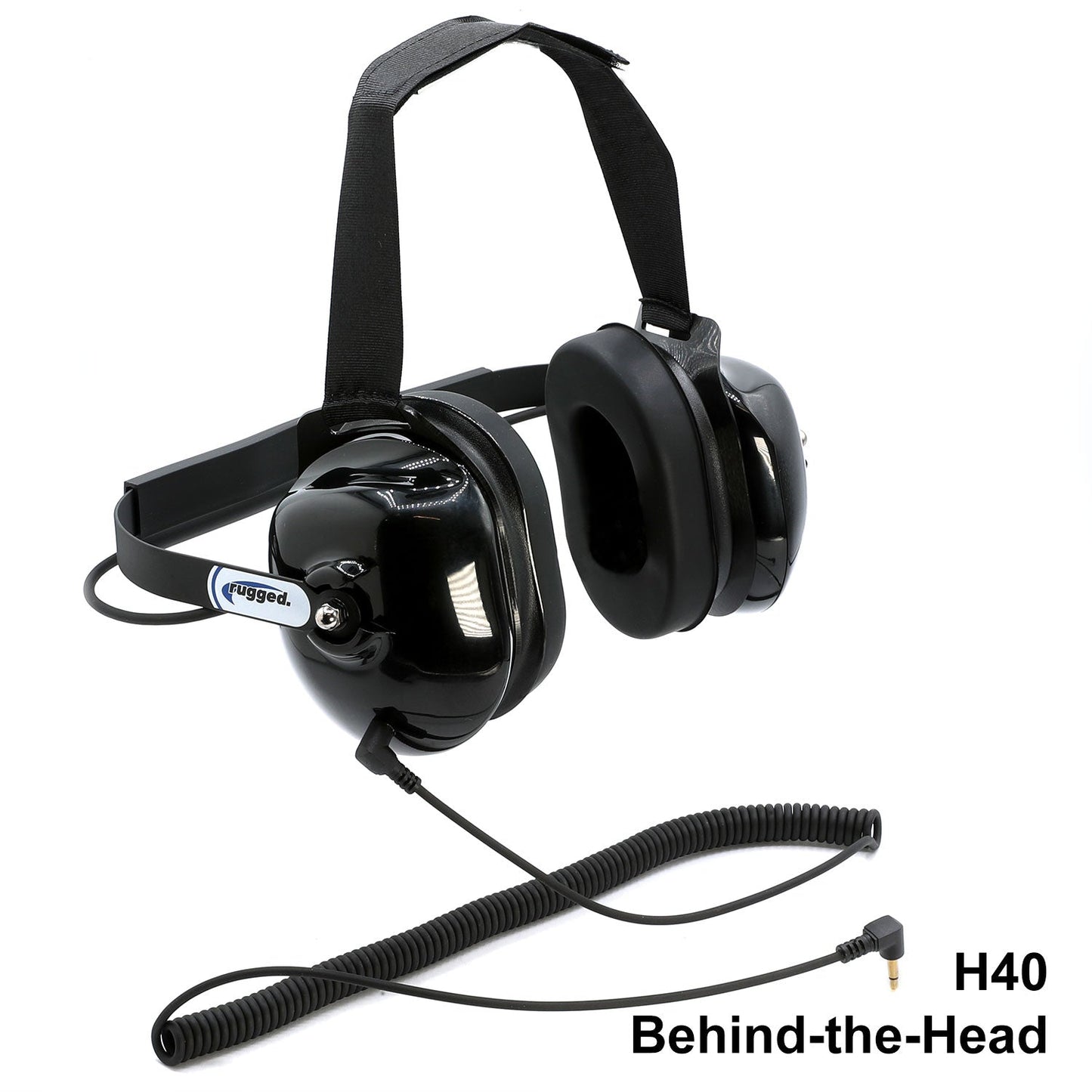 Rugged Radios Rugged Radios H20 Over-the-Head Listen-Only Headset - 3.5mm