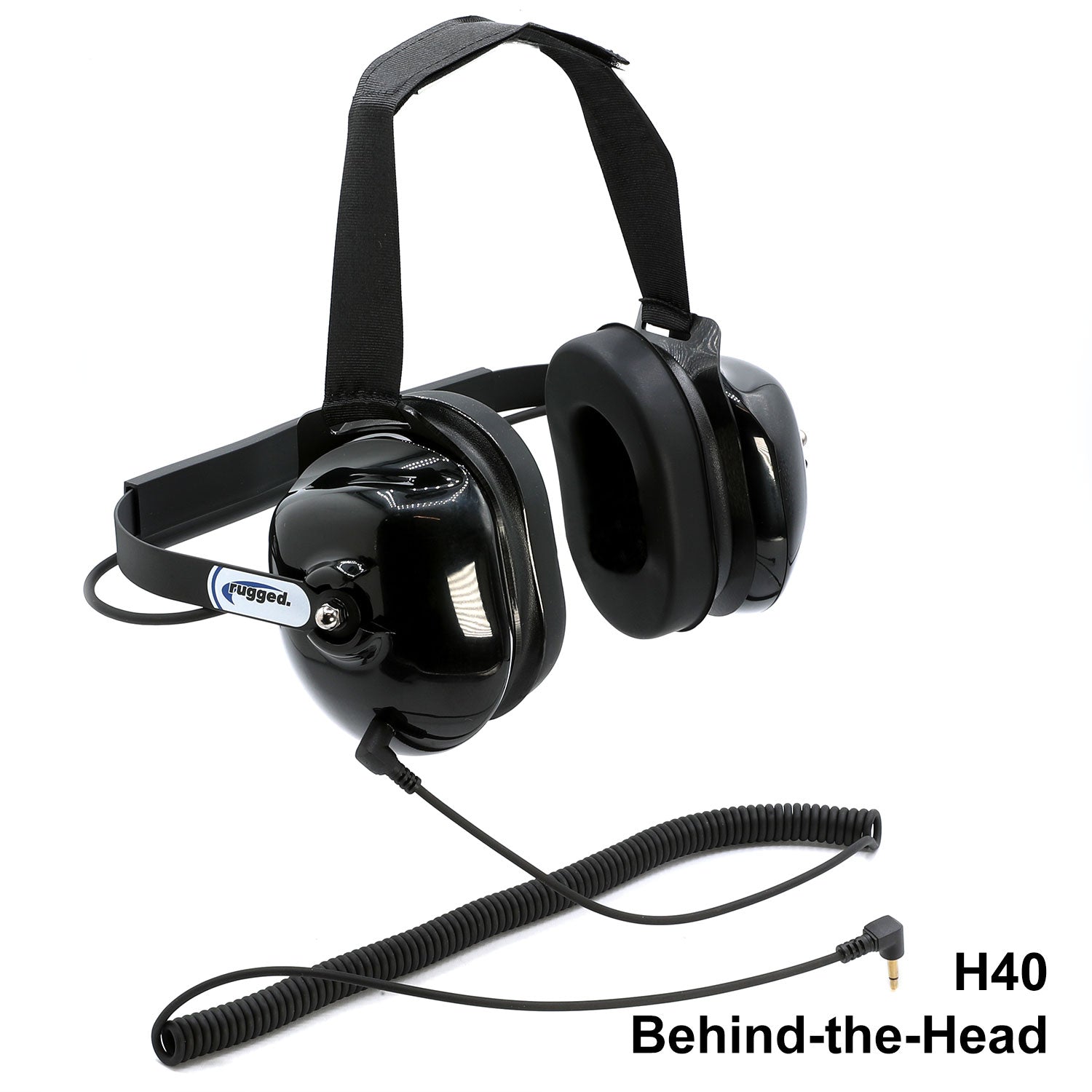 Rugged Radios Rugged Radios H20 Over-the-Head Listen-Only Headset - 3.5mm