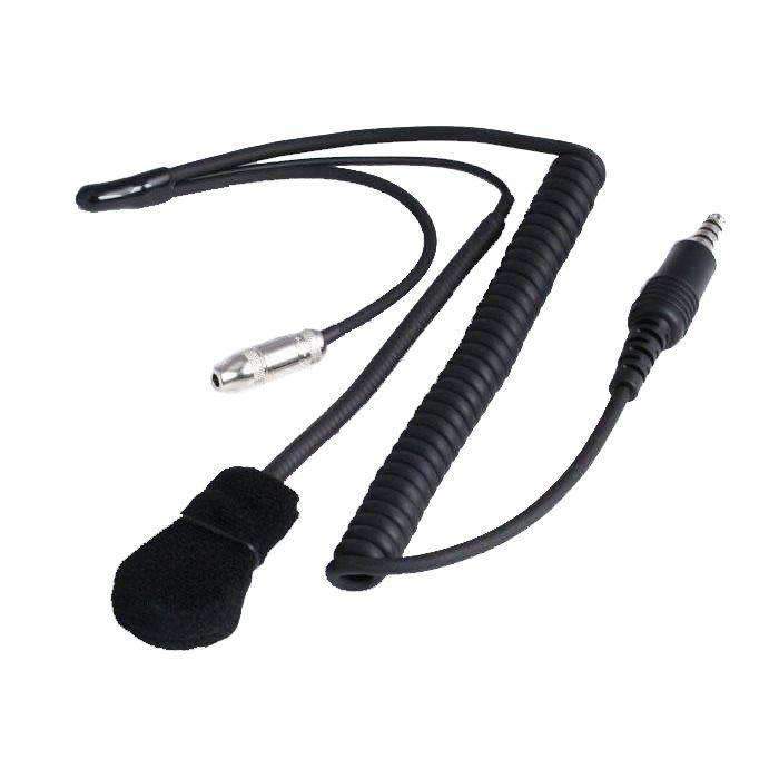 Rugged Radios Rugged Radios 4C IMSA Helmet Kit - Coil Cord, Mic & 3.5mm