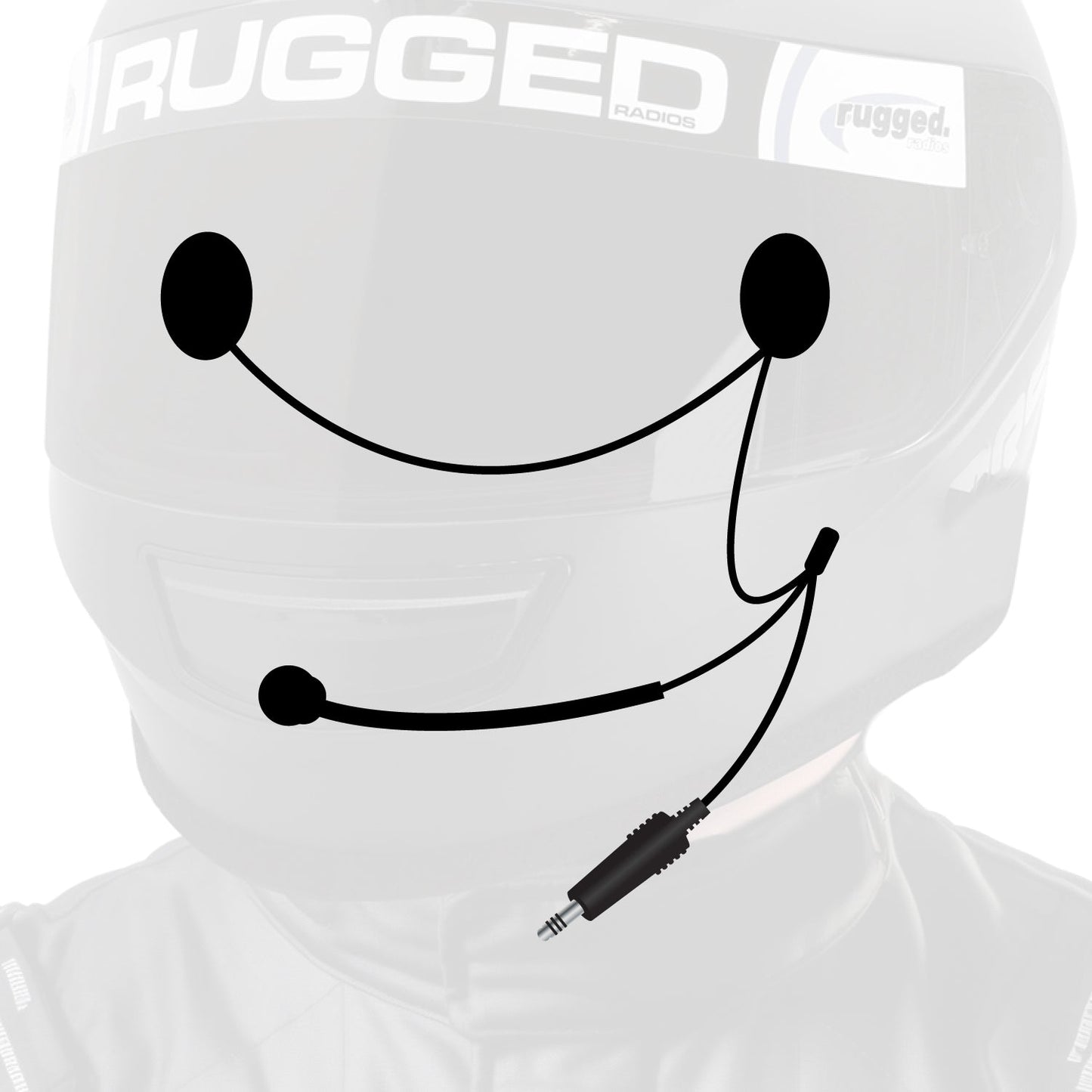 Rugged Radios Rugged Radios 4C IMSA Helmet Kit with Speakers & Mic
