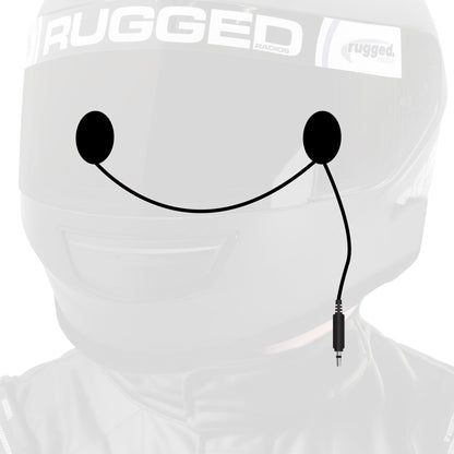 Rugged Radios Rugged Radios In-Helmet Speakers - Mono, 3.5mm Plug
