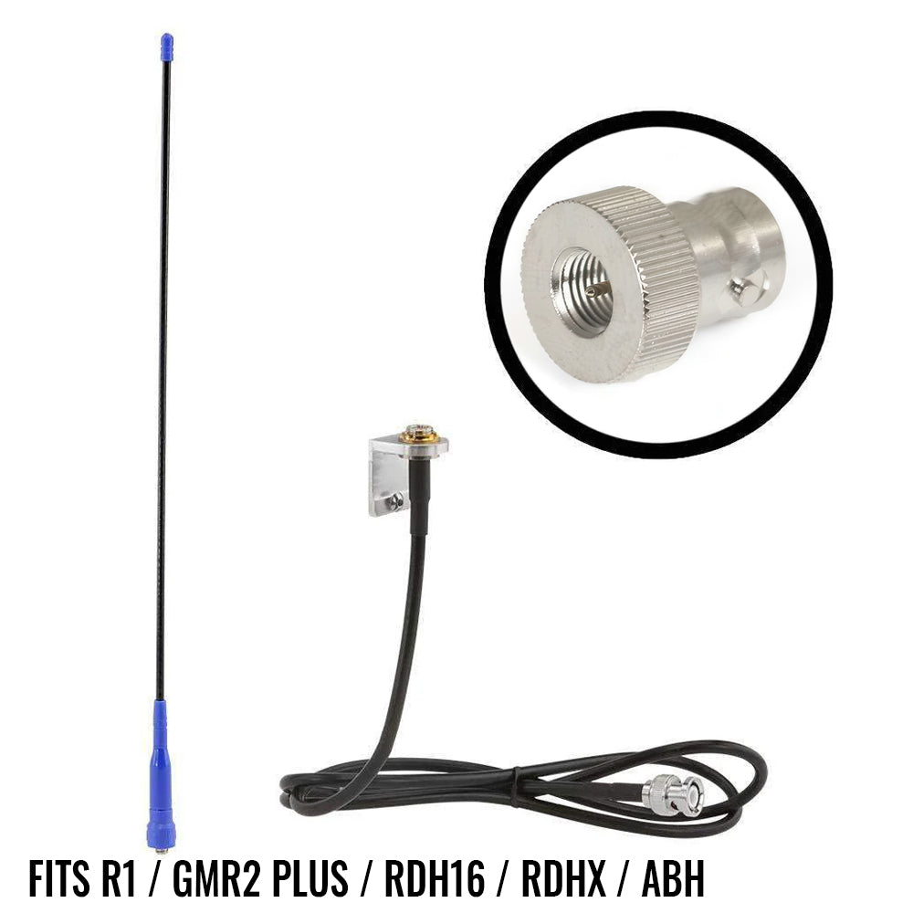 Rugged Radios Rugged Radios External Headset Antenna Kit with BNC Connector for Hand