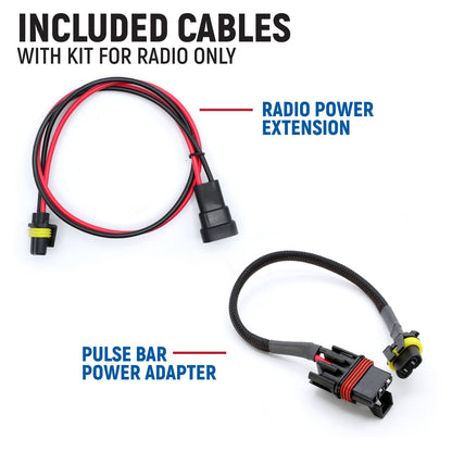 Rugged Radios Rugged Radios Polaris Xpedition - Radio and Remote Head Intercom Mount