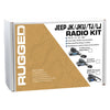 Rugged Radios GMRS Mobile Radio Kit for Jeep Wrangler JK and JKU