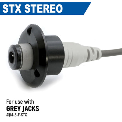 Rugged Radios Rugged Radios Single Headset / Helmet Jack Flush Mount