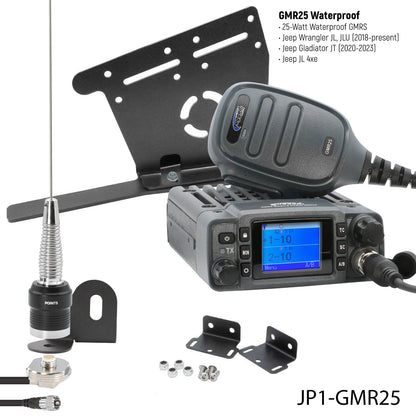 Rugged Radios Rugged Radios GMRS Mobile Radio Kit for Jeep Wrangler JL and Gladiator