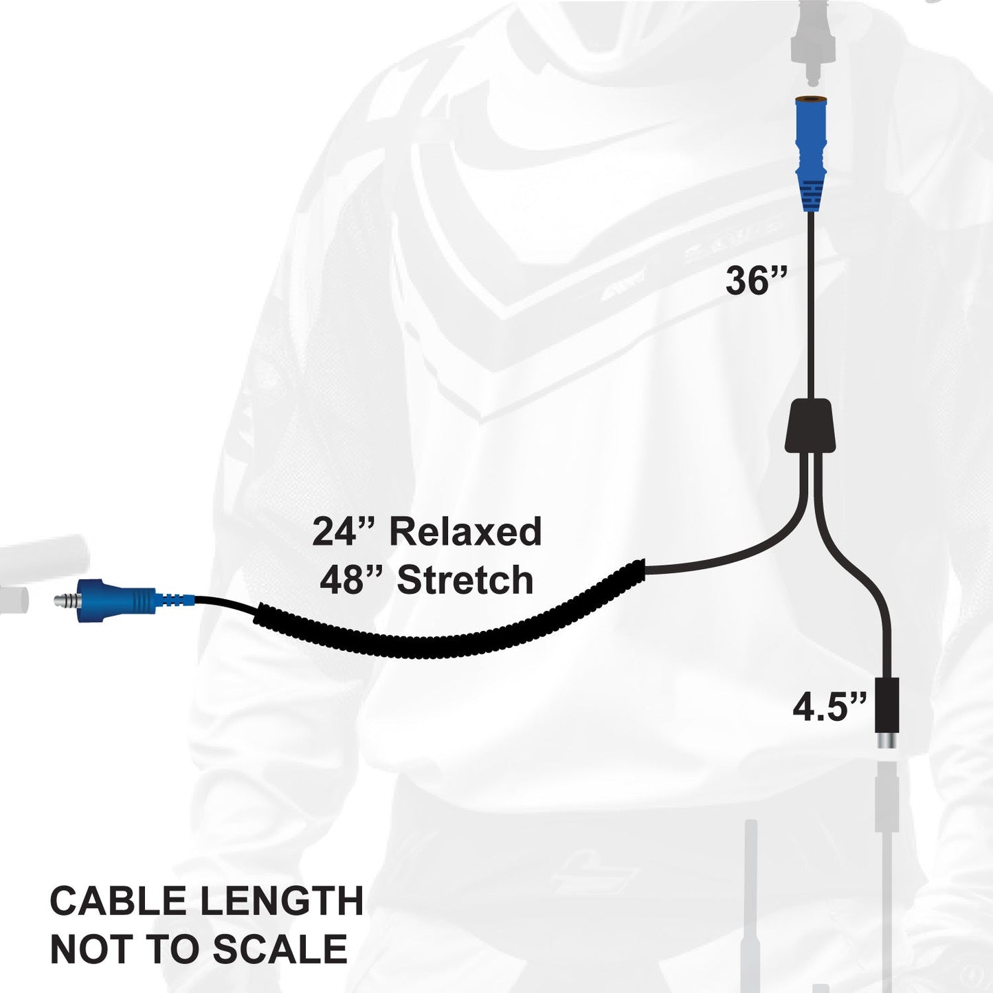 Rugged Radios RUGGED Wired RACE SERIES Motorcycle Harness without Radio Jumper