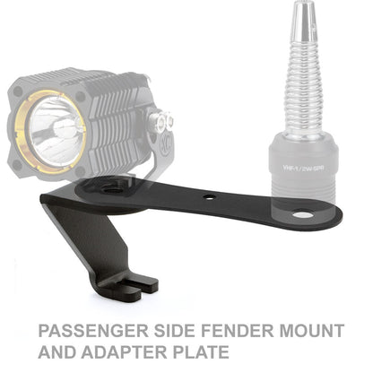 Rugged Radios Rugged Radios A-Pillar Antenna Mount Ford F-Series Chevy GMC Silverado
