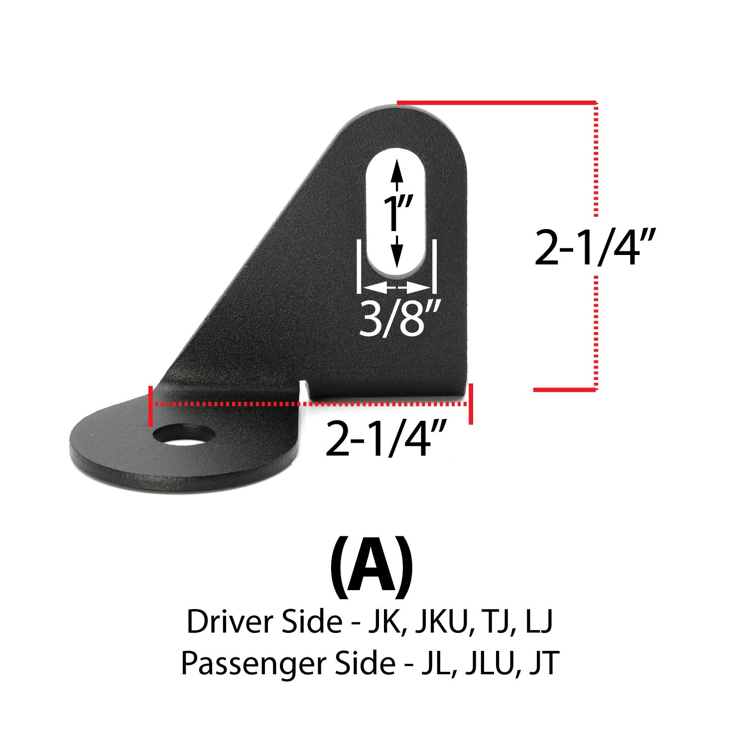 Rugged Radios Rugged Radios Antenna Mount for Jeep Wrangler TJ LJ JK JL and Gladiato