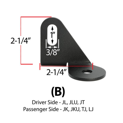 Rugged Radios Rugged Radios Antenna Mount for Jeep Wrangler TJ LJ JK JL and Gladiato