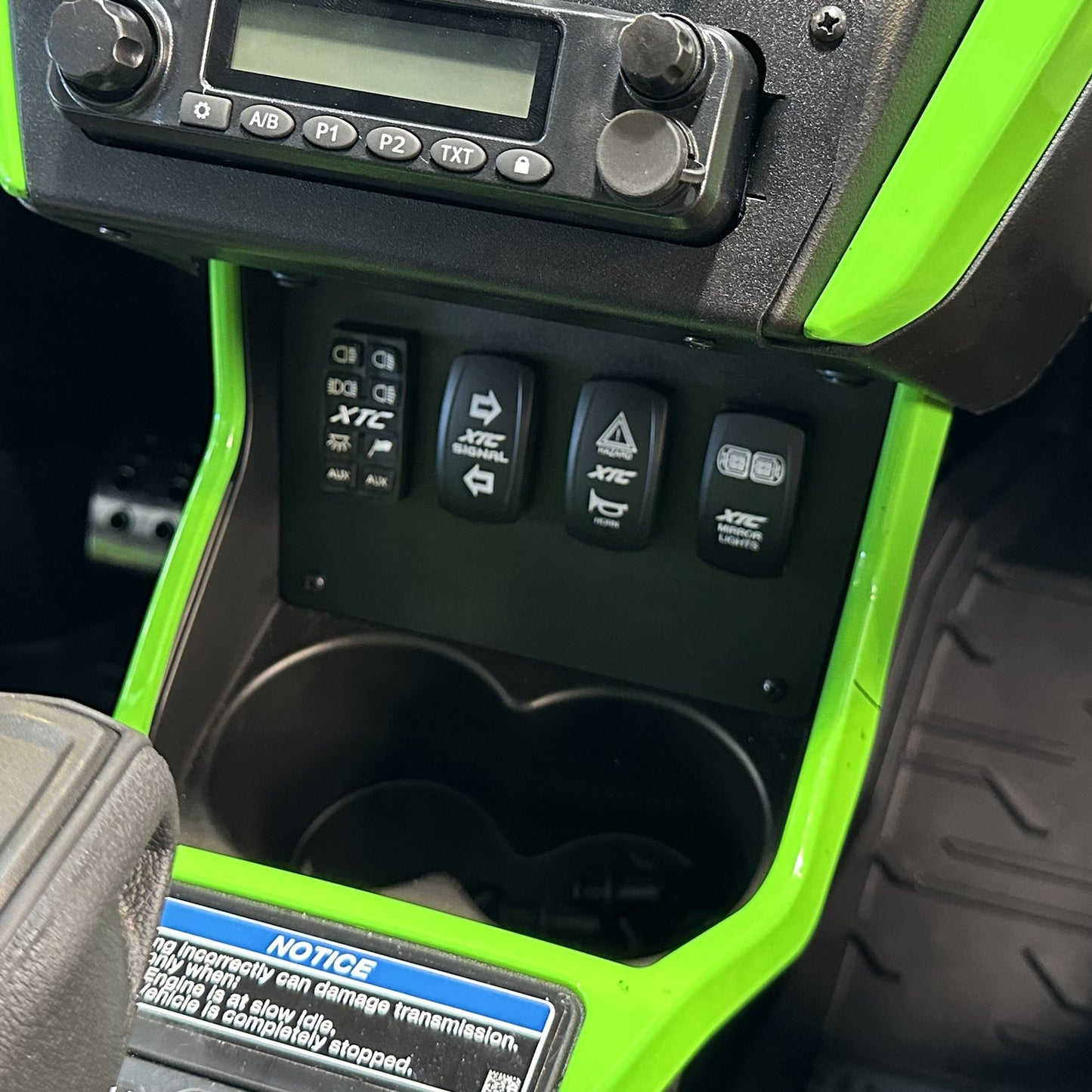 Rugged Radios Rugged Radios Lower Accessory Panels for Kawasaki Teryx4 and Teryx5 H2