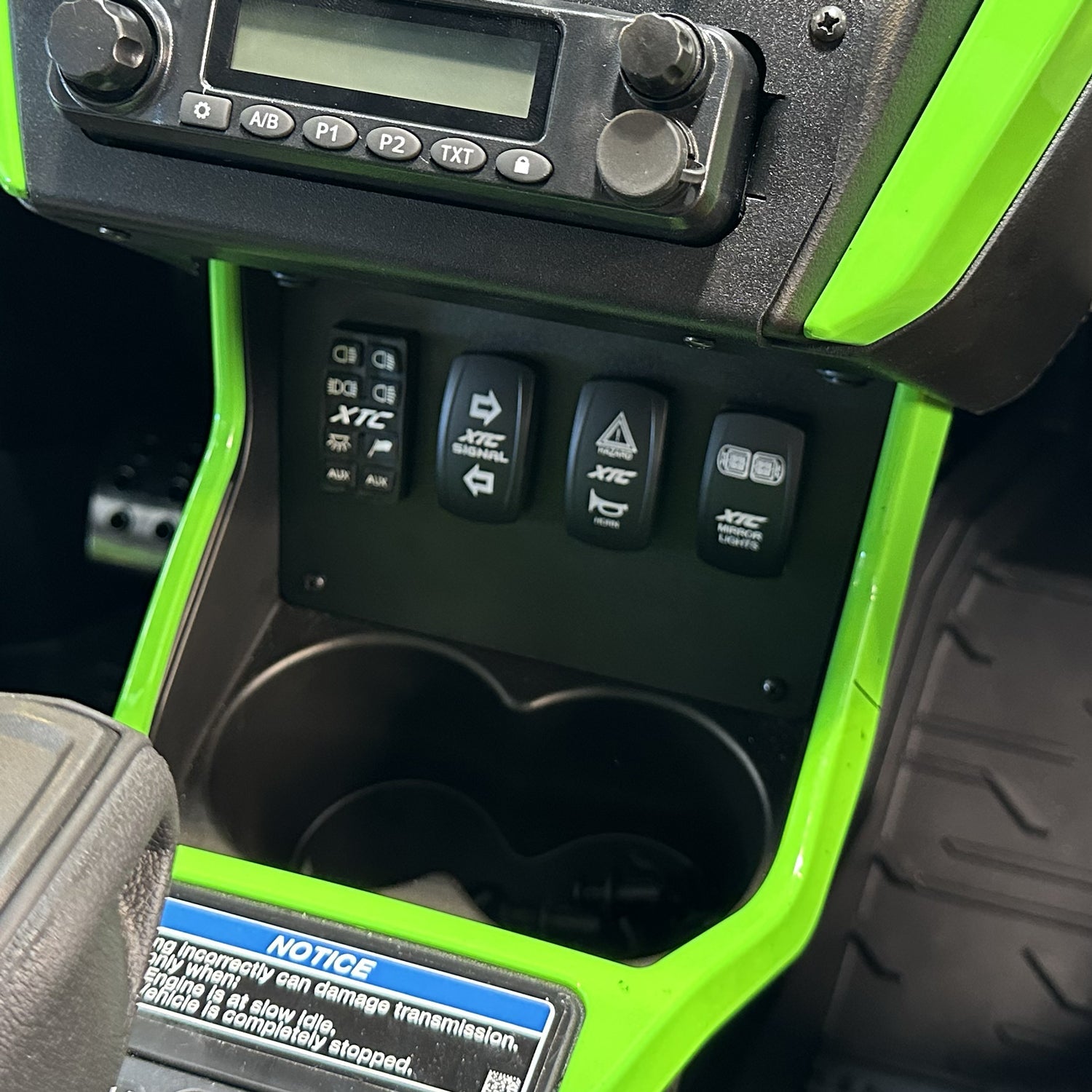 Rugged Radios Rugged Radios Lower Accessory Panels for Kawasaki Teryx4 and Teryx5 H2