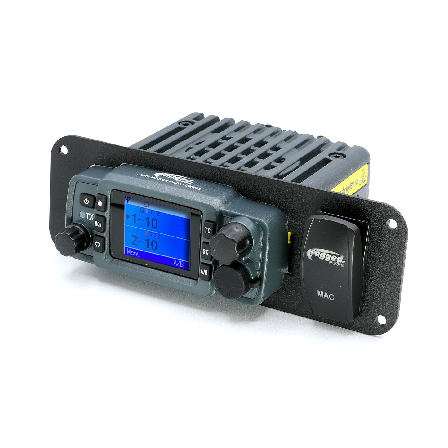 Rugged Radios Rugged Radios In-Dash Mount for GMR25 / ABM25 Mobile Radios with Switc
