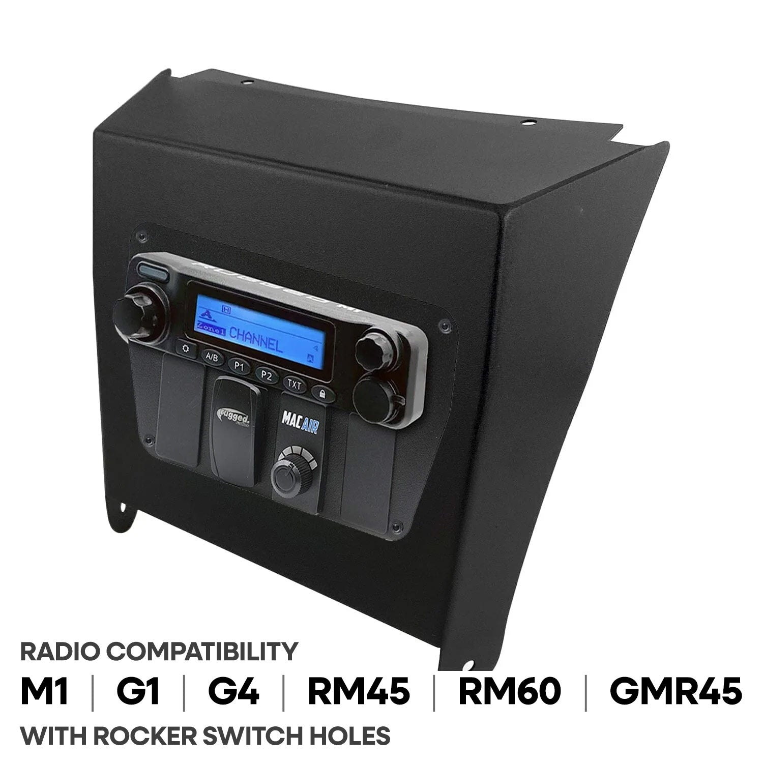 Rugged Radios Rugged Radios Kawasaki KRX Multi-Mount Kit for Rugged Mobile Radios an