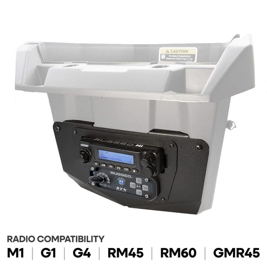 Rugged Radios Rugged Radios Can-Am Commander and Maverick - Glove Box Multi-Mount Ki