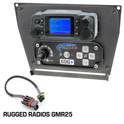 Rugged Radios Rugged Radios Polaris RZR PRO XP RZR Turbo R and RZR PRO R Dash Mount