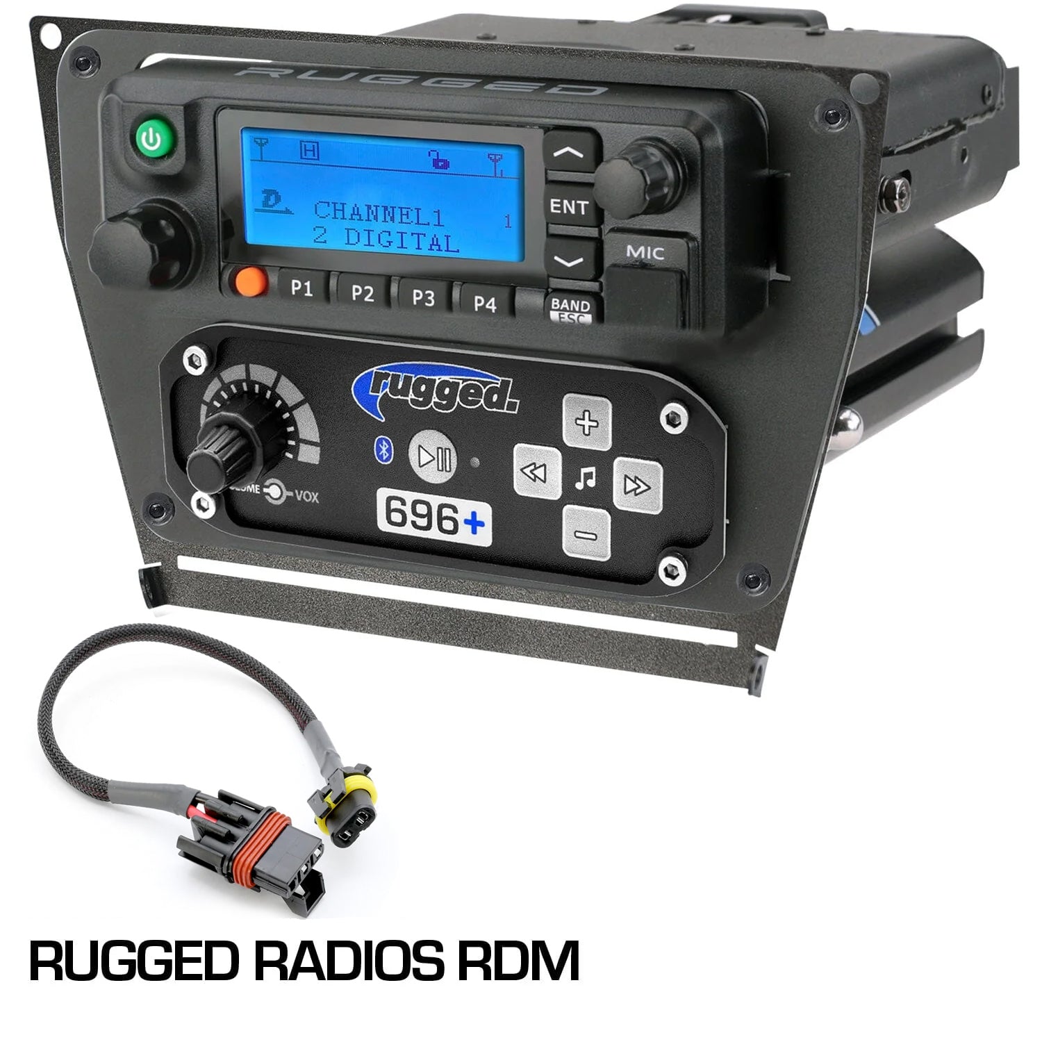 Rugged Radios Rugged Radios Polaris RZR PRO XP RZR Turbo R and RZR PRO R Dash Mount