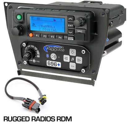 Rugged Radios Rugged Radios Polaris RZR PRO XP RZR Turbo R and RZR PRO R Dash Mount