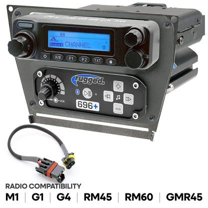 Rugged Radios Rugged Radios Polaris RZR PRO XP RZR Turbo R and RZR PRO R Dash Mount