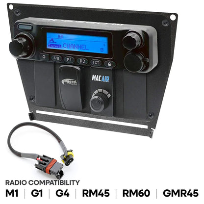 Rugged Radios Rugged Radios Polaris RZR PRO XP RZR Turbo R and RZR PRO R Dash Mount