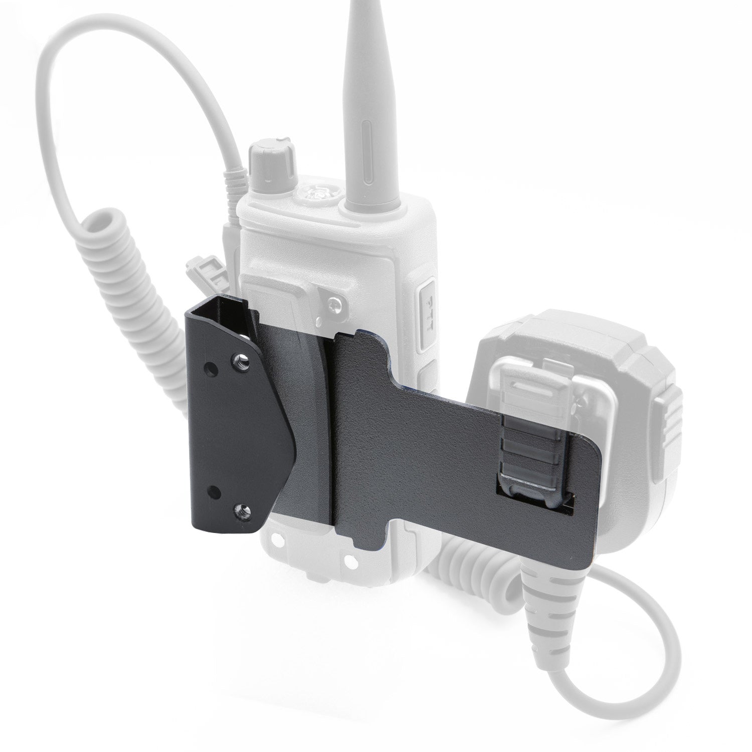 Rugged Radios Rugged Radios Radio and Speaker Mic Mount for Handheld Radios