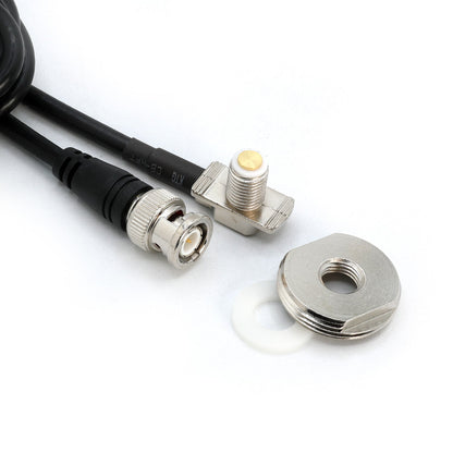 Rugged Radios Rugged Radios 15 Ft Antenna Coax Cable with BNC Connector and 3/8 NMO