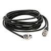 Rugged Radios 15 Ft Antenna Coax Cable with BNC Connector and 3/8 NMO