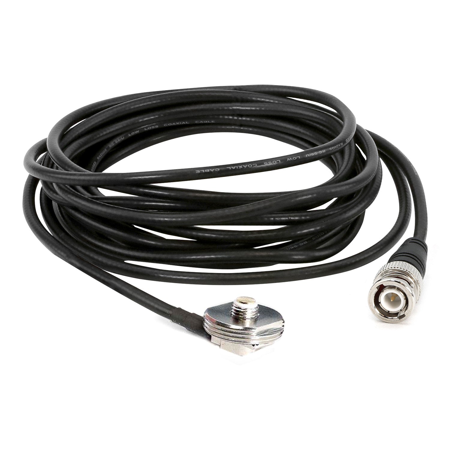 Rugged Radios Rugged Radios 15 Ft Antenna Coax Cable with BNC Connector and 3/8 NMO