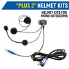 Rugged Radios Rear-Seat Expansion Kit — Mono, Helmet Kits