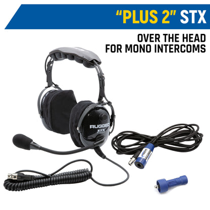 Rugged Radios Rugged Radios PLUS2 STX Stereo Expansion - Helmet Kit