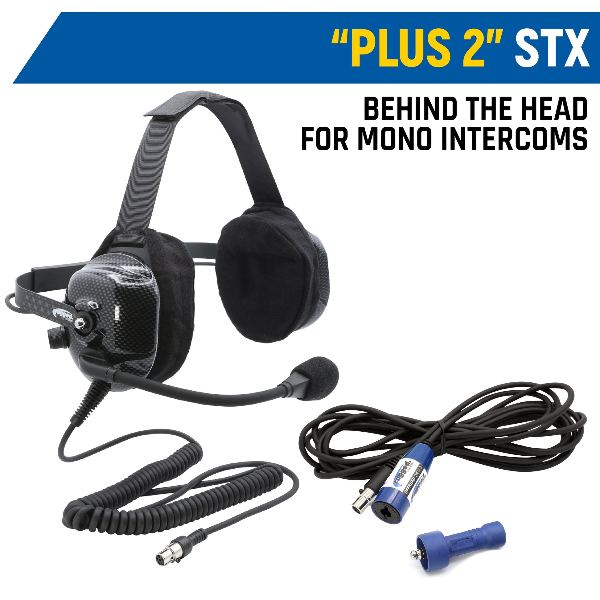 Rugged Radios Rugged Radios PLUS2 Rear-Seat Expansion - Mono / AlphaBass BTH
