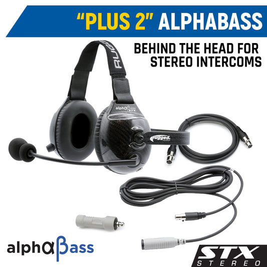Rugged Radios Rear-Seat Expansion Kit — STX Stereo, AlphaBass BTH