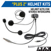 Rugged Radios Rear-Seat Expansion Kit — STX Stereo, Helmet Kits