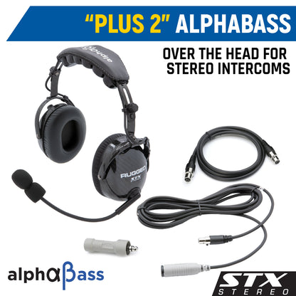 Rugged Radios Rear-Seat Expansion Kit — STX Stereo, AlphaBass OTH